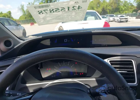 2013 Honda Civic Ex from USA, damaged, VIN 19XFB2F86DE201699